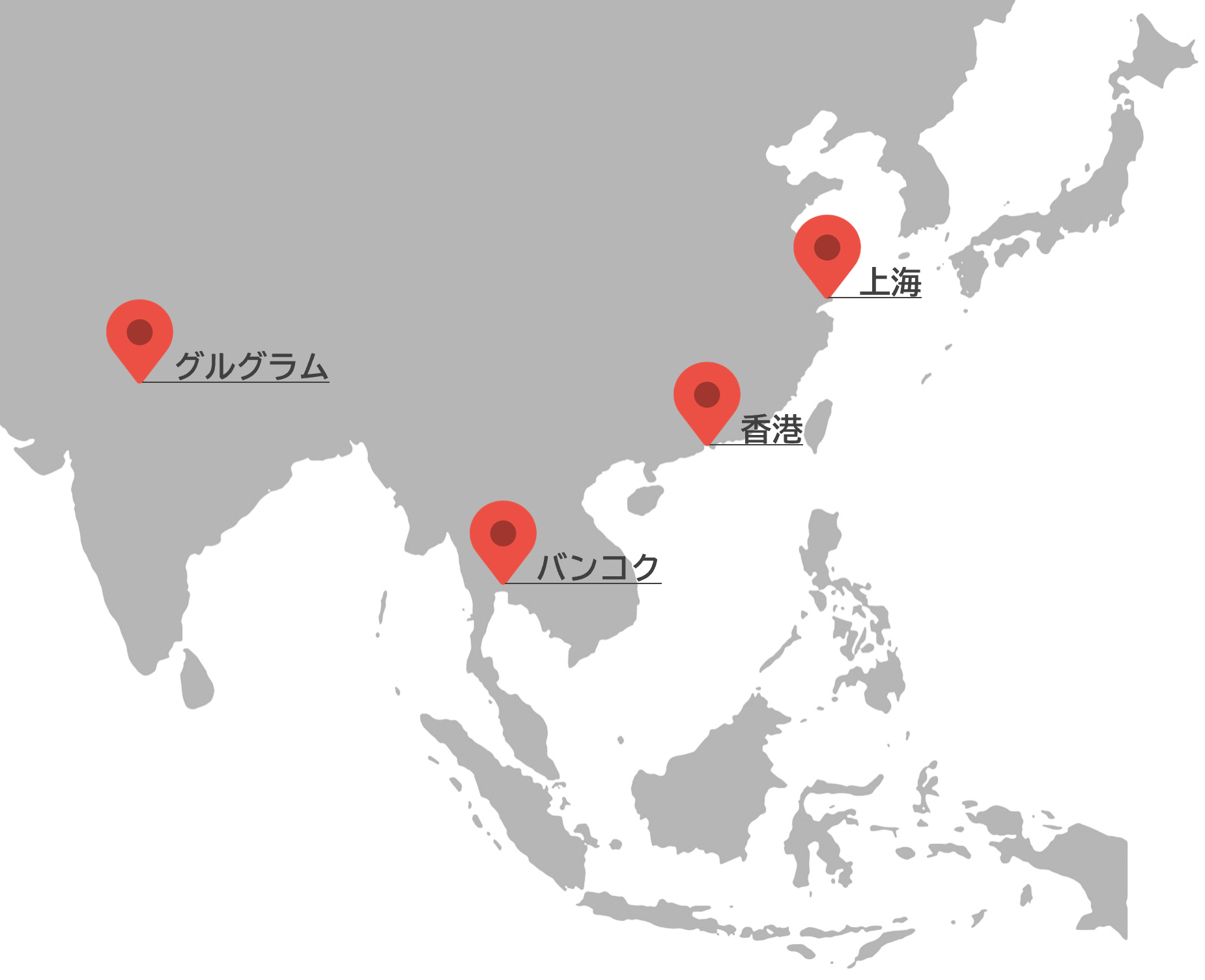現地法人を活用したトータルサービス