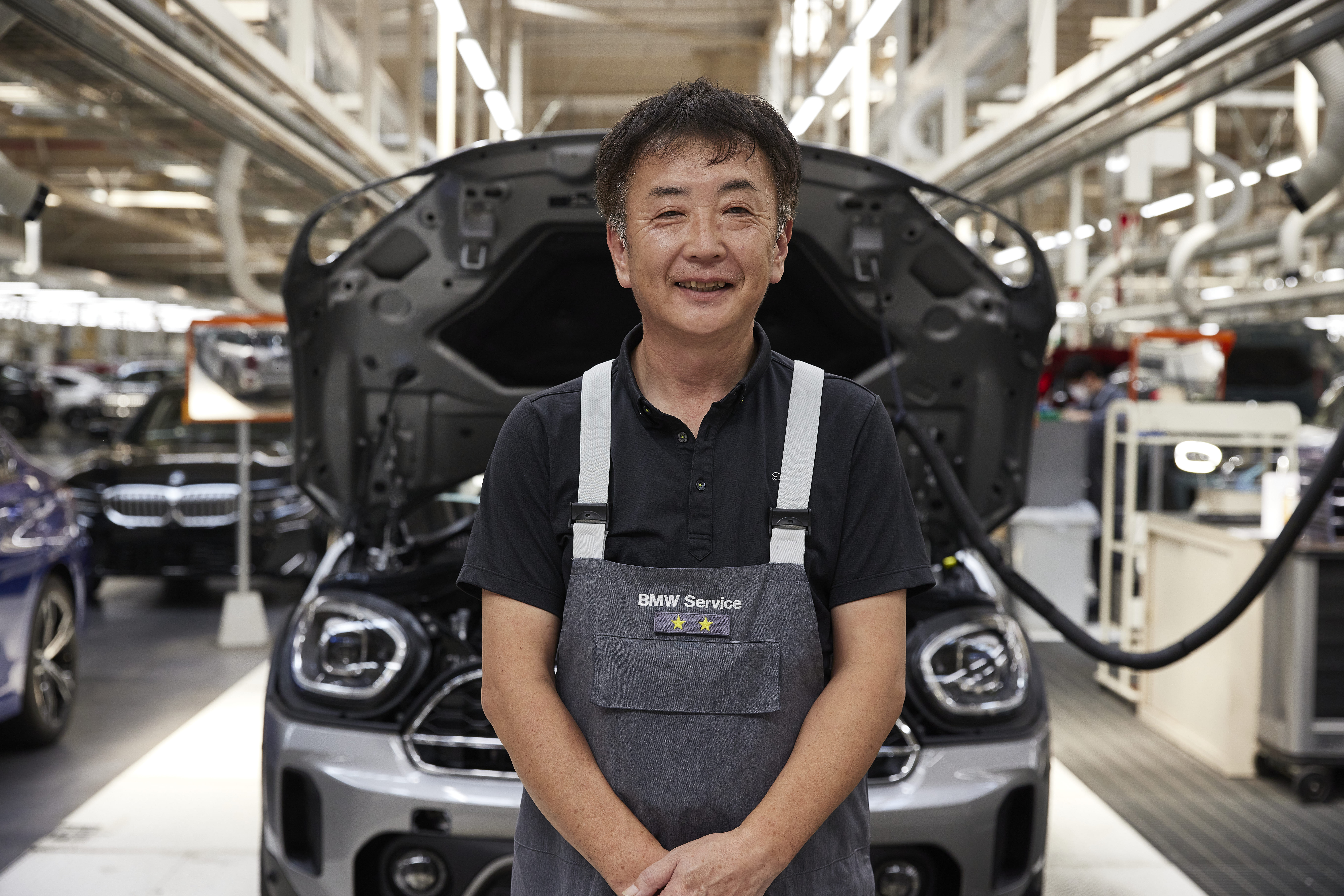 BMW新車整備センター（VDC） 基本ライン工程 サブグループリーダー 山本 峰孝