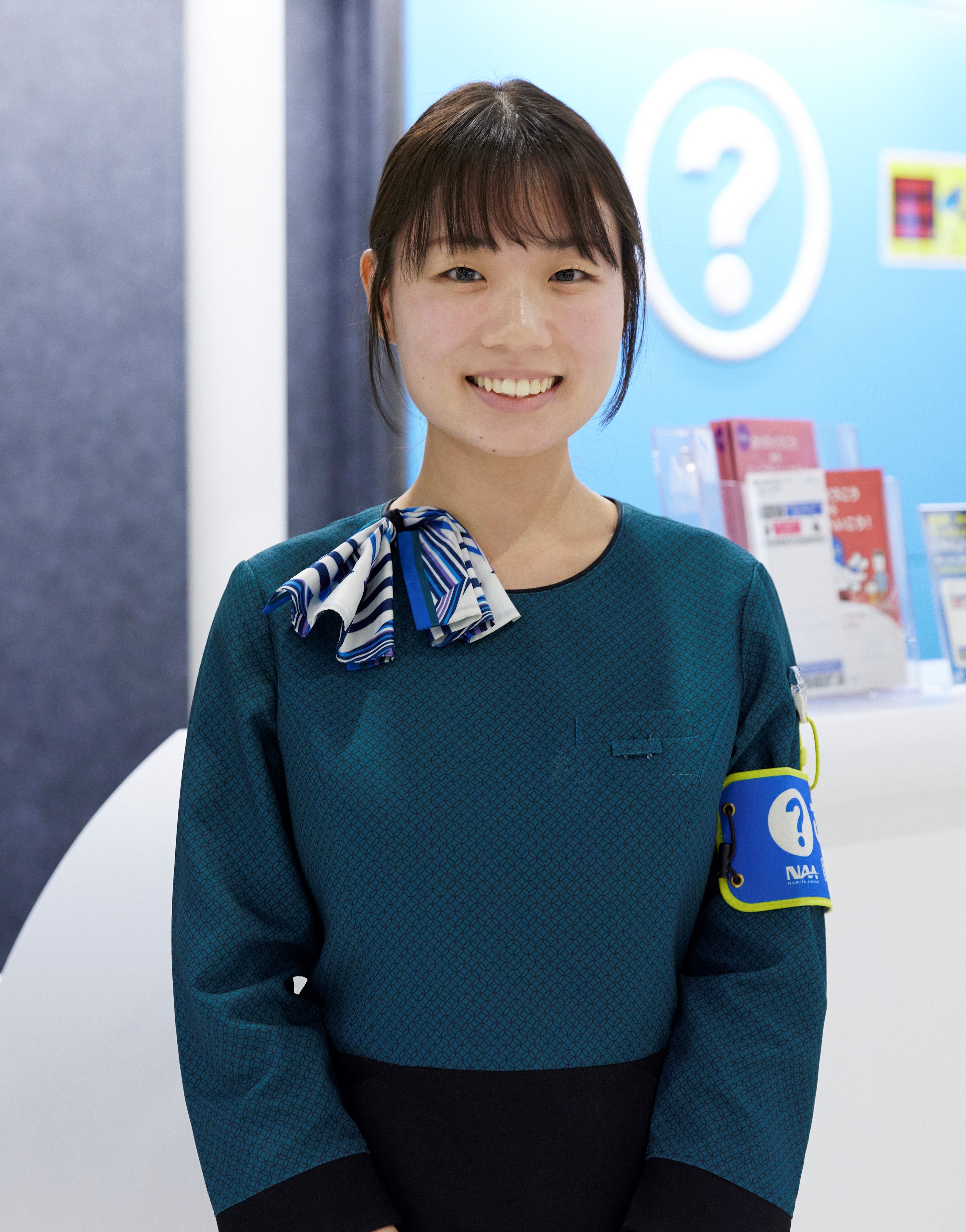 空港ターミナルサービス(株)旅客案内業務部　松永　千亞希