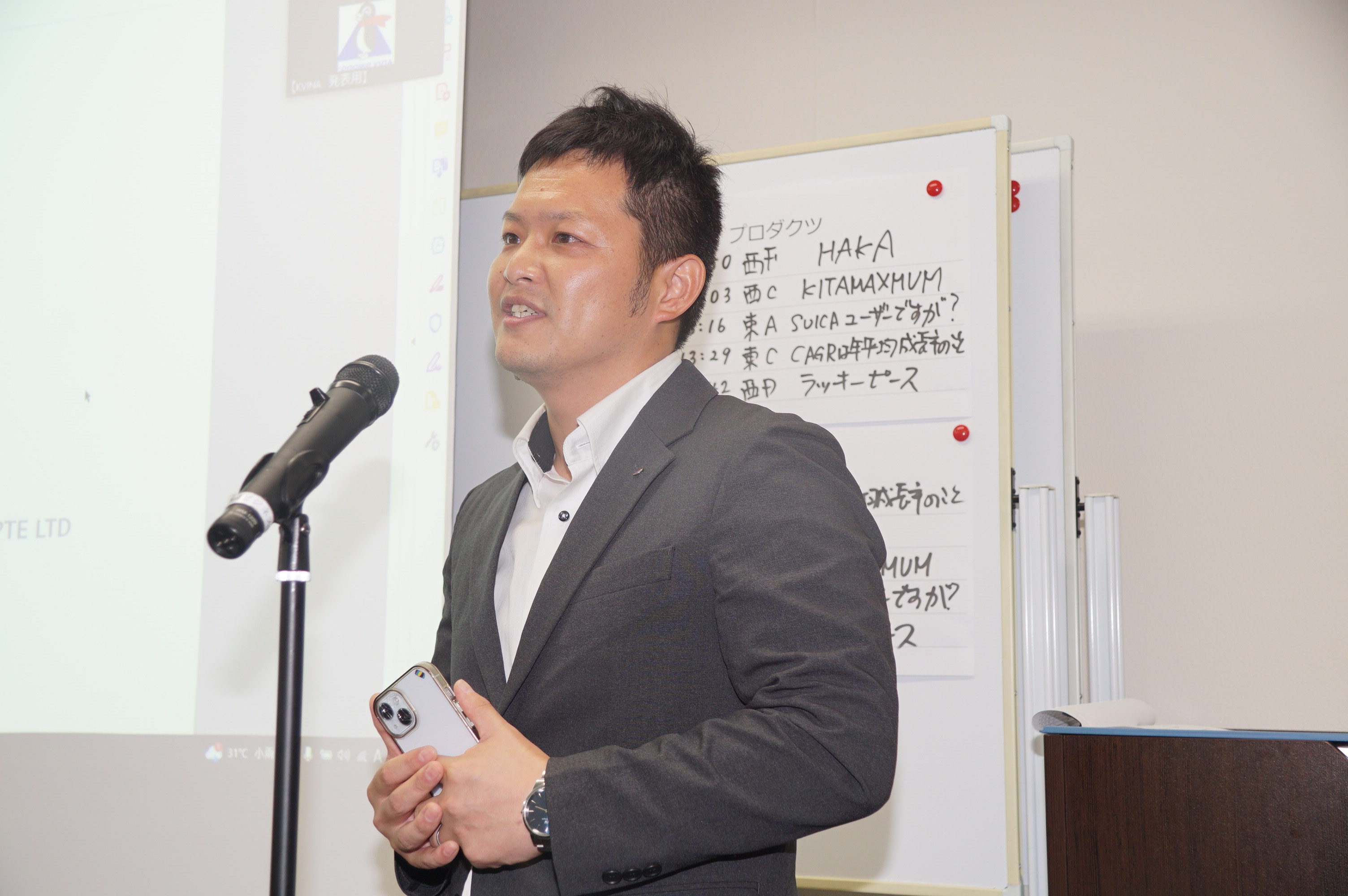 Konoike Transport & Engineering (S) Pte Ltd.の魅力を松崎代表がアピール