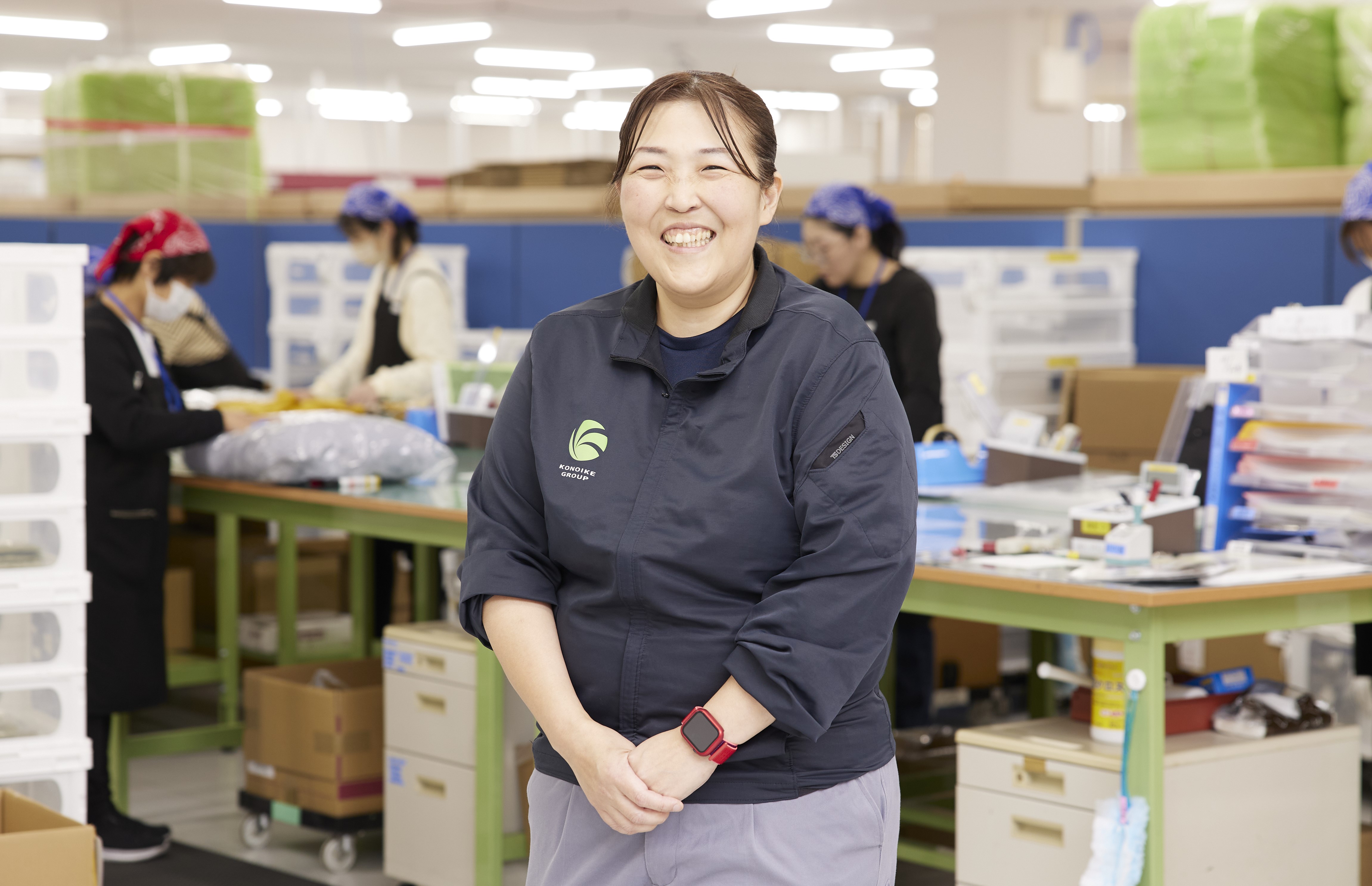 鴻池運輸・滋賀流通センター営業所　田中 恵さん